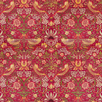 Avery Velvet Claret - William Morris Inspired Upholstered Pelmets